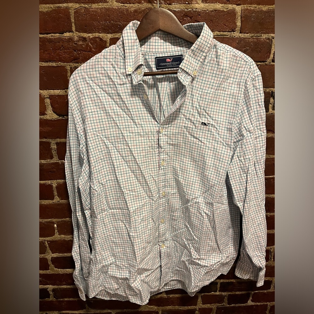 Vineyard Vines button down — slim fit Whale Shirt